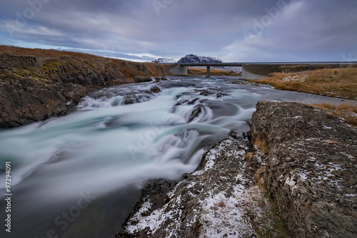 Iceland, Beautiful arctic landscape, wild field , nature