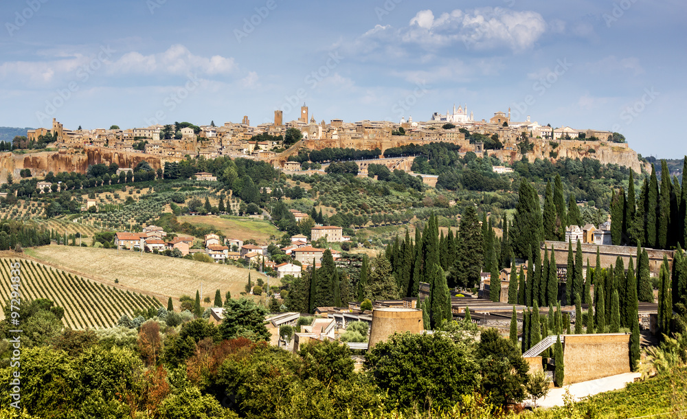 Obraz premium Spoleto Panorama