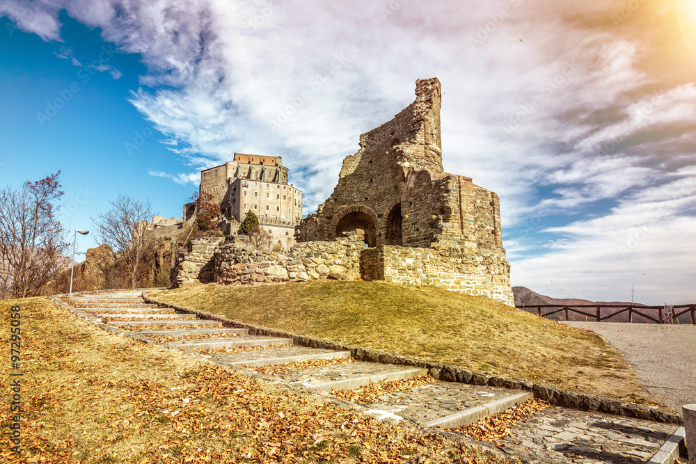 Fototapeta premium Sacra di San Michele