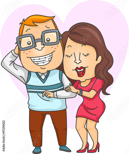 Romantic Couple Beauty Geek