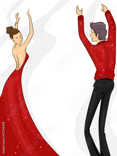 Couple Ballroom Dance