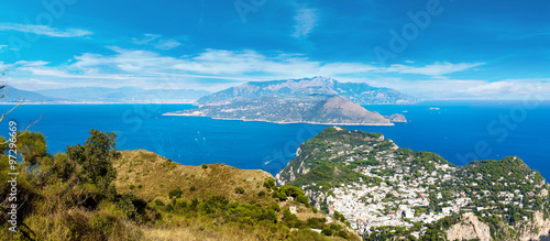 Fototapeta Naklejka Na Ścianę i Meble -  Capri island  in Italy