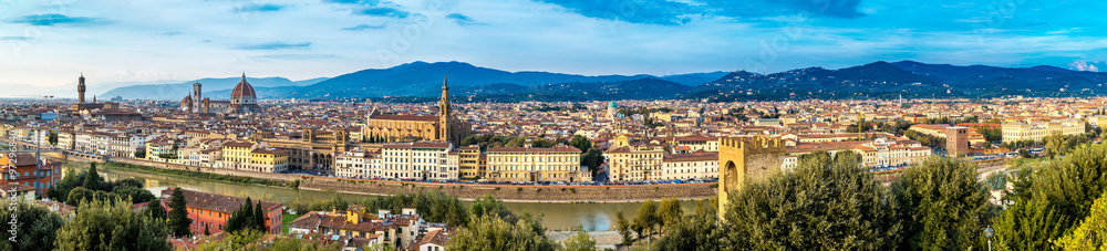 Panoramic view of Florence