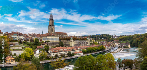 Bern and Berner Munster cathedral