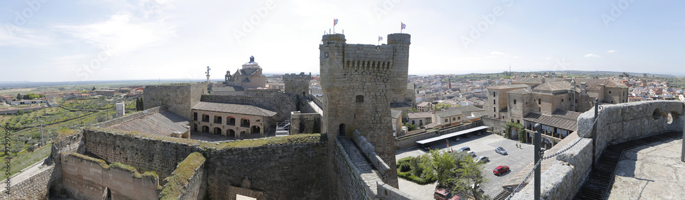 Castle of Oropesa in Toledo (Spain)