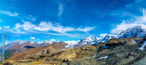 Alps mountain landscape in Switzerland © Sergii Figurnyi