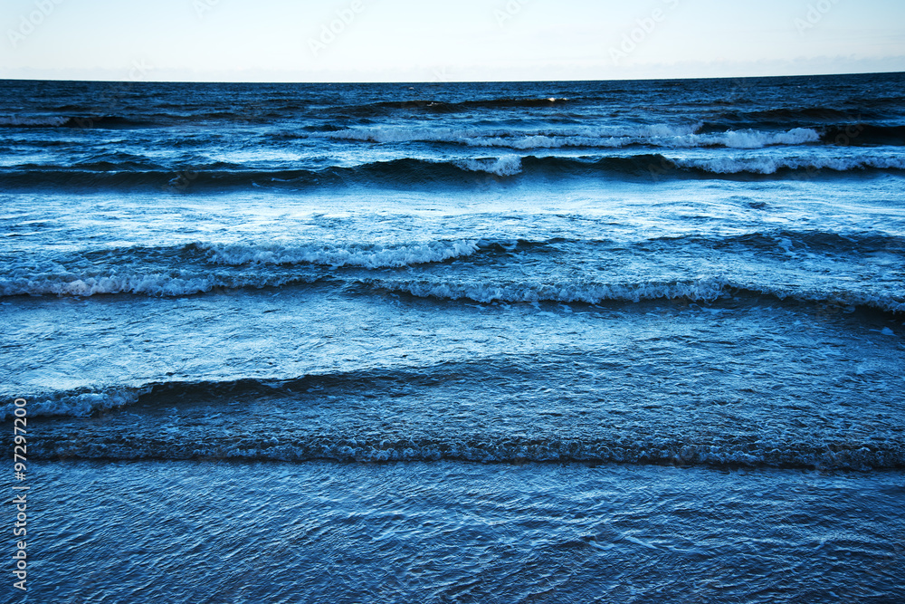 Fototapeta premium Baltic sea wave.