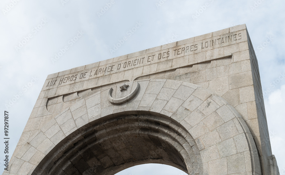Obraz premium Monument aux morts de l’Armée d’Orient 