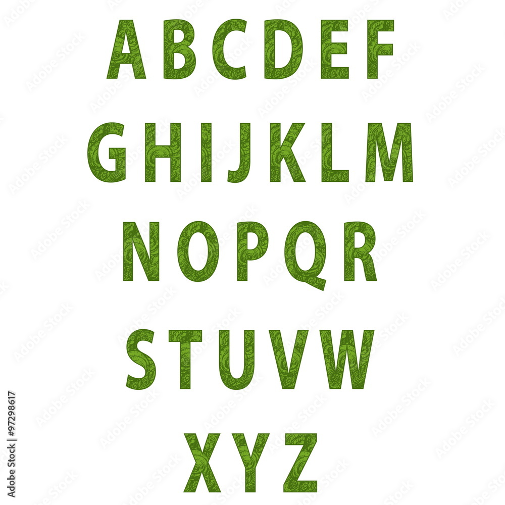 Sketch textured font. Vector Sketch textured font. Vector