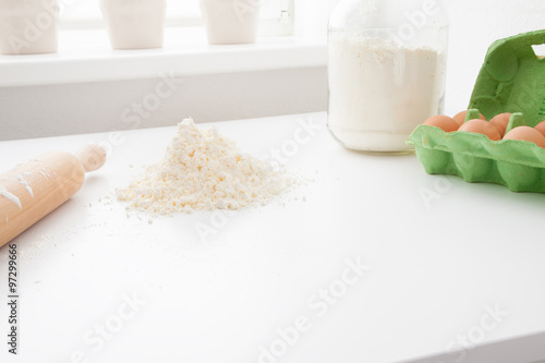 Manufacturing process Russian dumplings in the home kitchen