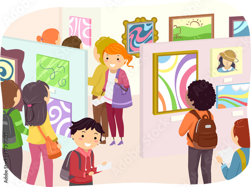 Stickman Teens Art Exhibit