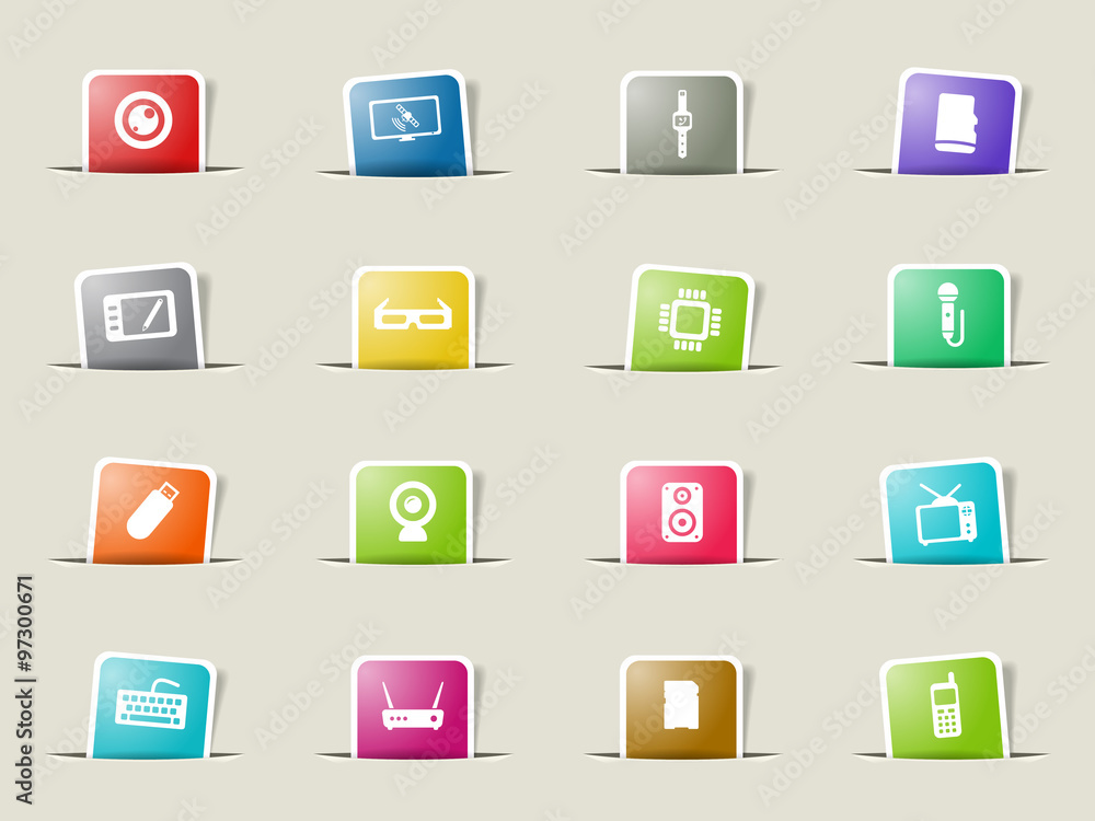 Gadgets simply icons Gadgets simply icons