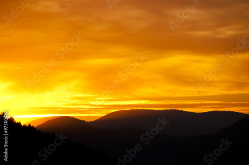Fire Sunset - Atlas Mountains - Morocco © Adwo