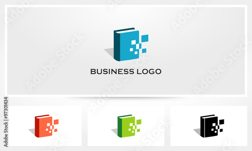Data Book Pixel Logo