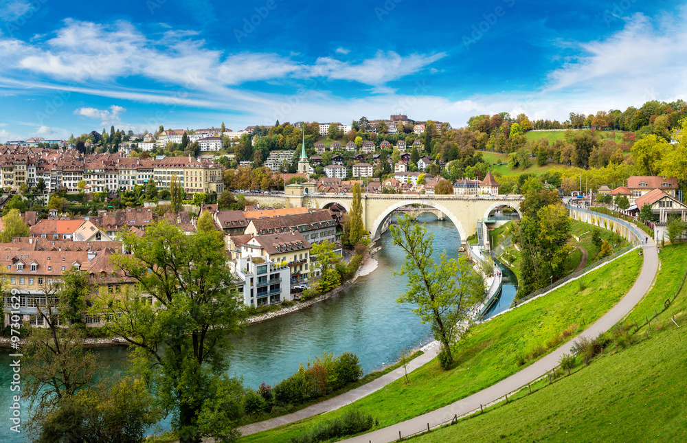 Panoramic view of Bern