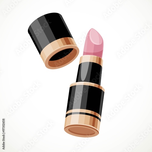 Lipstick isolated on a white background