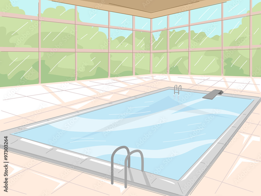 Fototapeta premium Indoor Swimming Pool