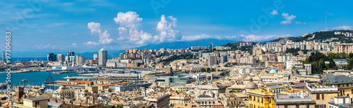 Fototapeta Naklejka Na Ścianę i Meble -  Port of Genoa in Italy