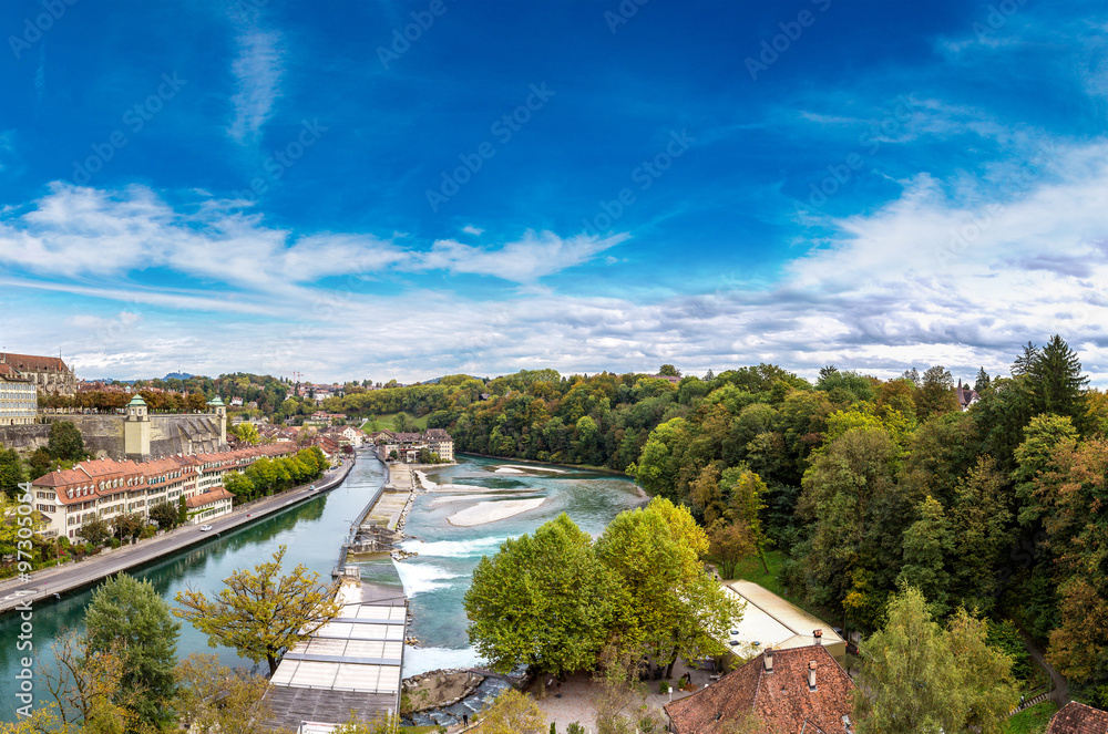 Panoramic view of Bern