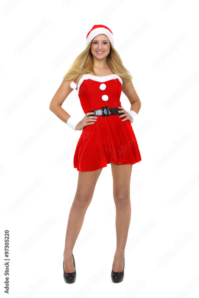 hübscher Weihnachtsmann hübscher Weihnachtsmann