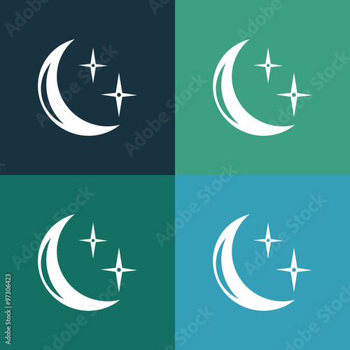 A moon icon