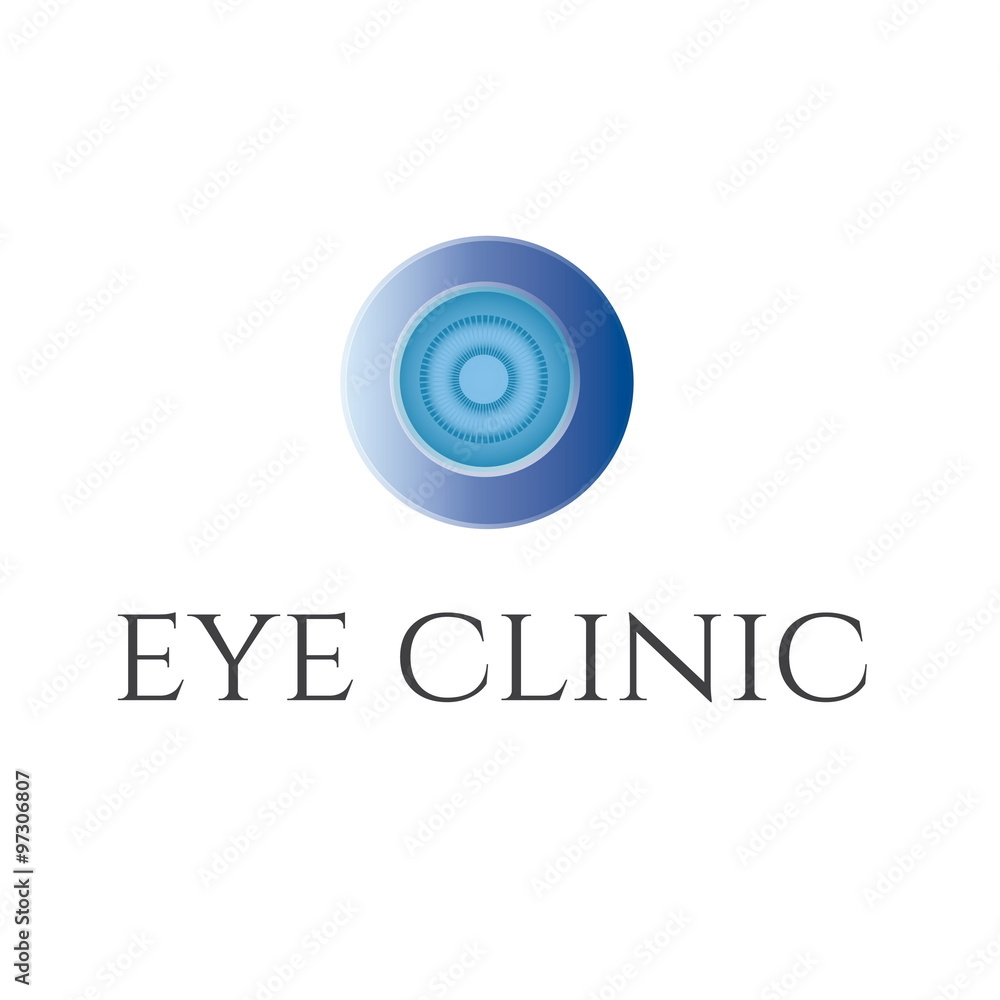 Eye vision vector design template Eye vision vector design template