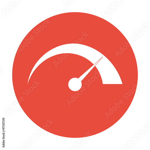 Vector speedometer icon