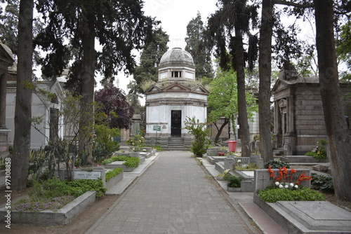 Amazing cemeteries in Santiago, Chile © Alex