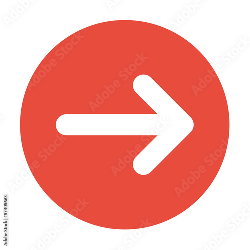 Vector icon arrow