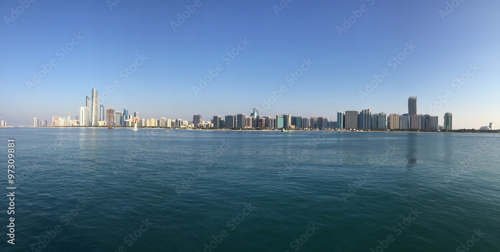 Abu Dhabi Skyline - Panorama