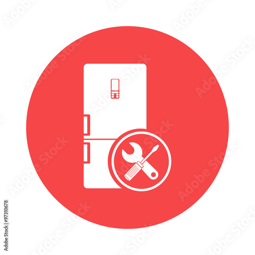 Repair of household appliances icon