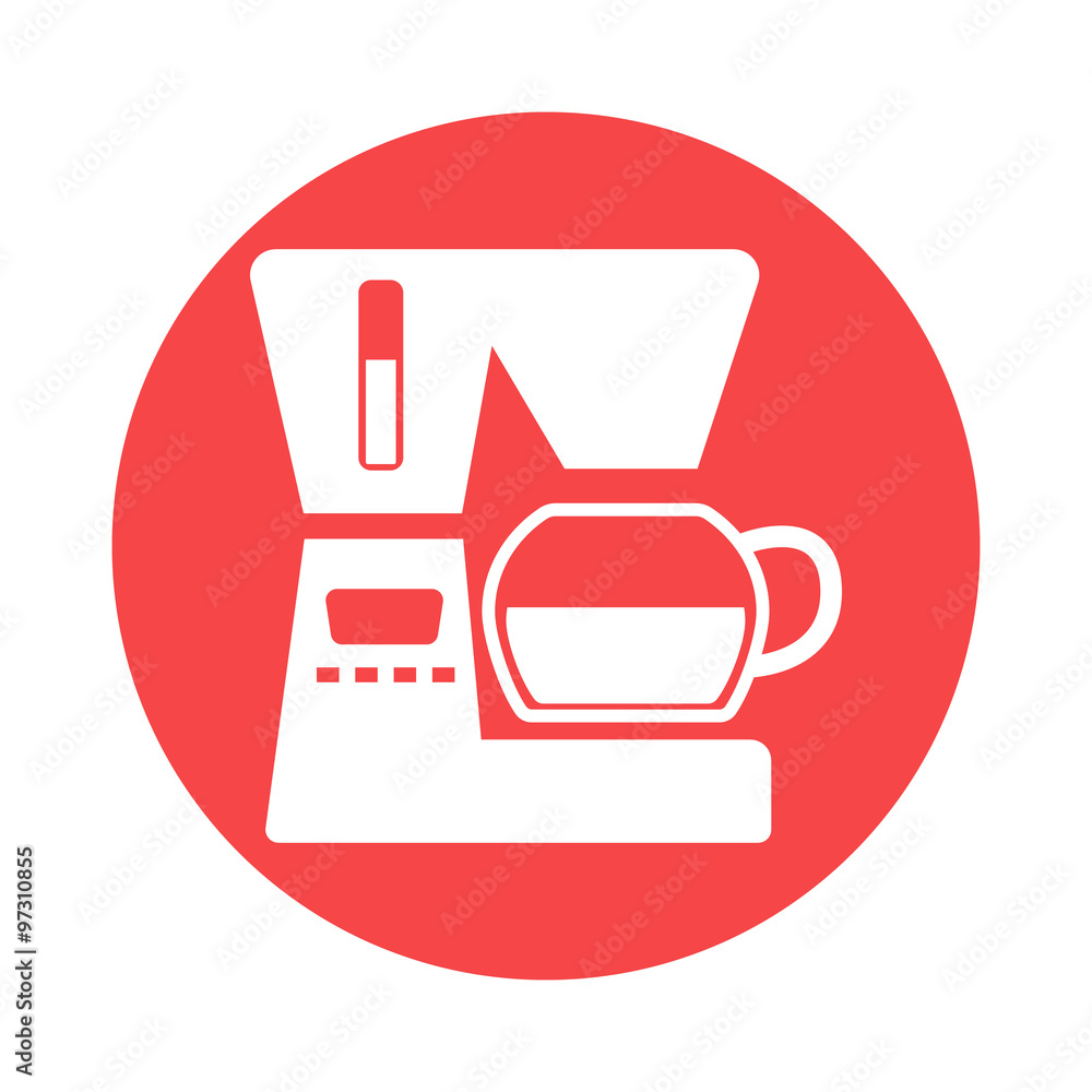 Coffee machine icon Coffee machine icon
