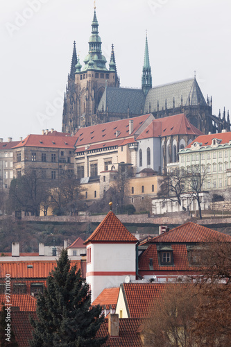 View on the Prague castle