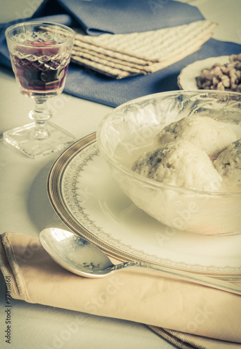 Matzoh Ball Soup photo