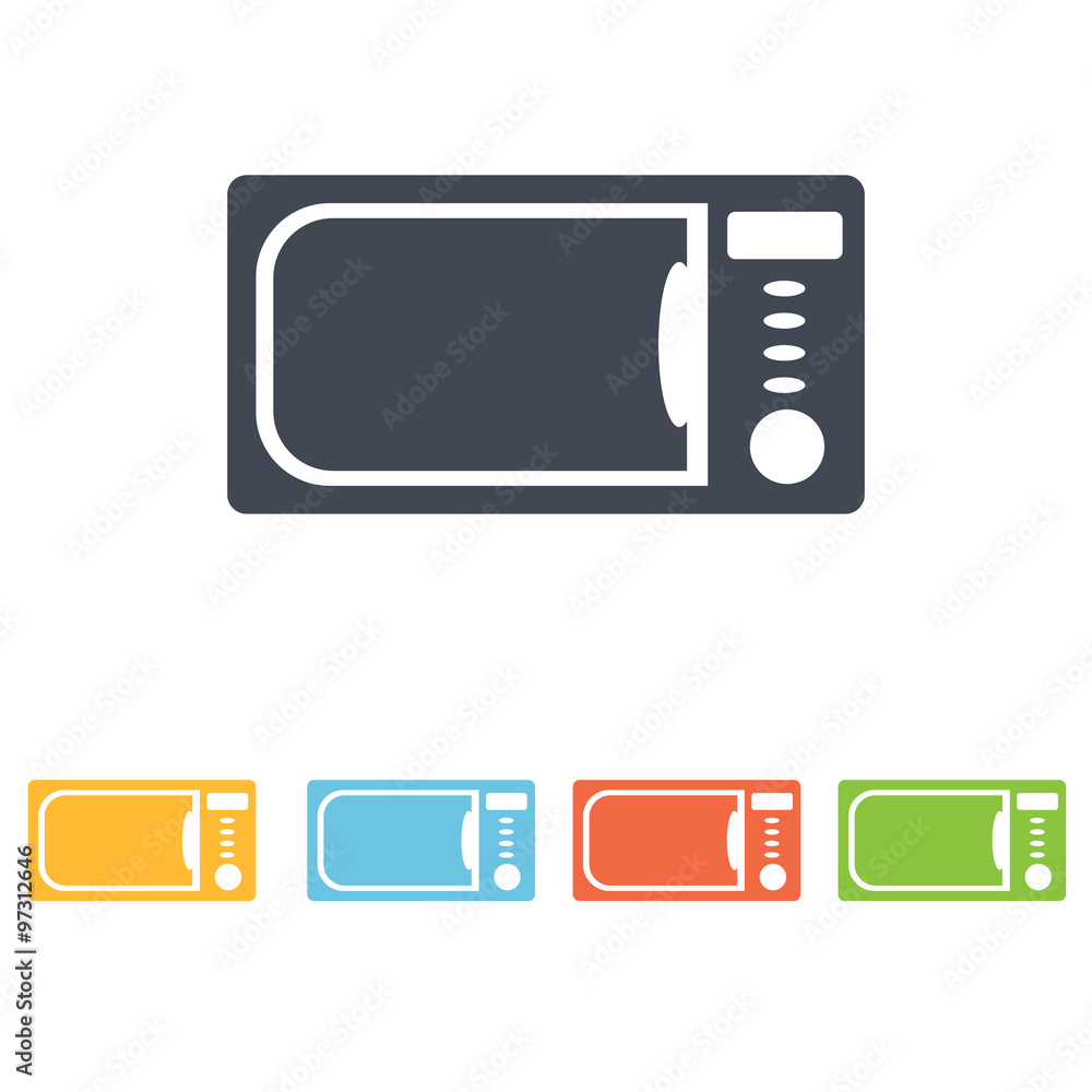 Microwave icon Microwave icon