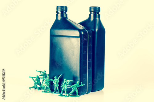 Army Men Oil