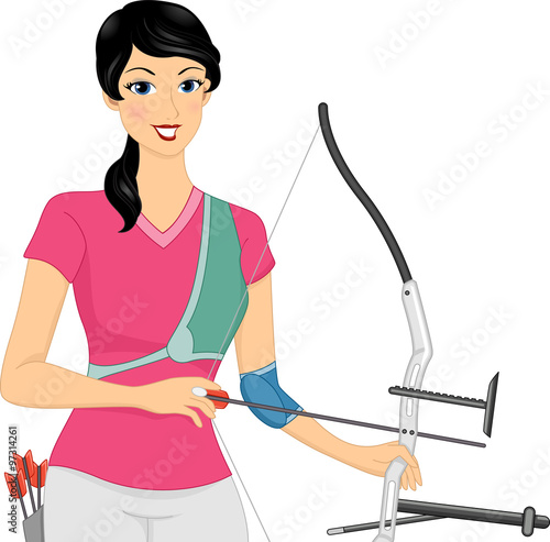 Girl Sport Archer