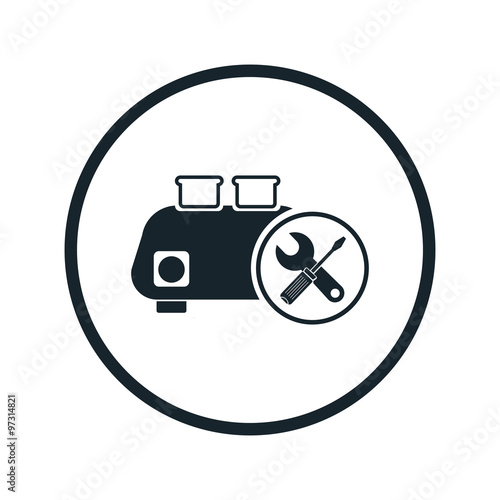 Repair of household appliances icon