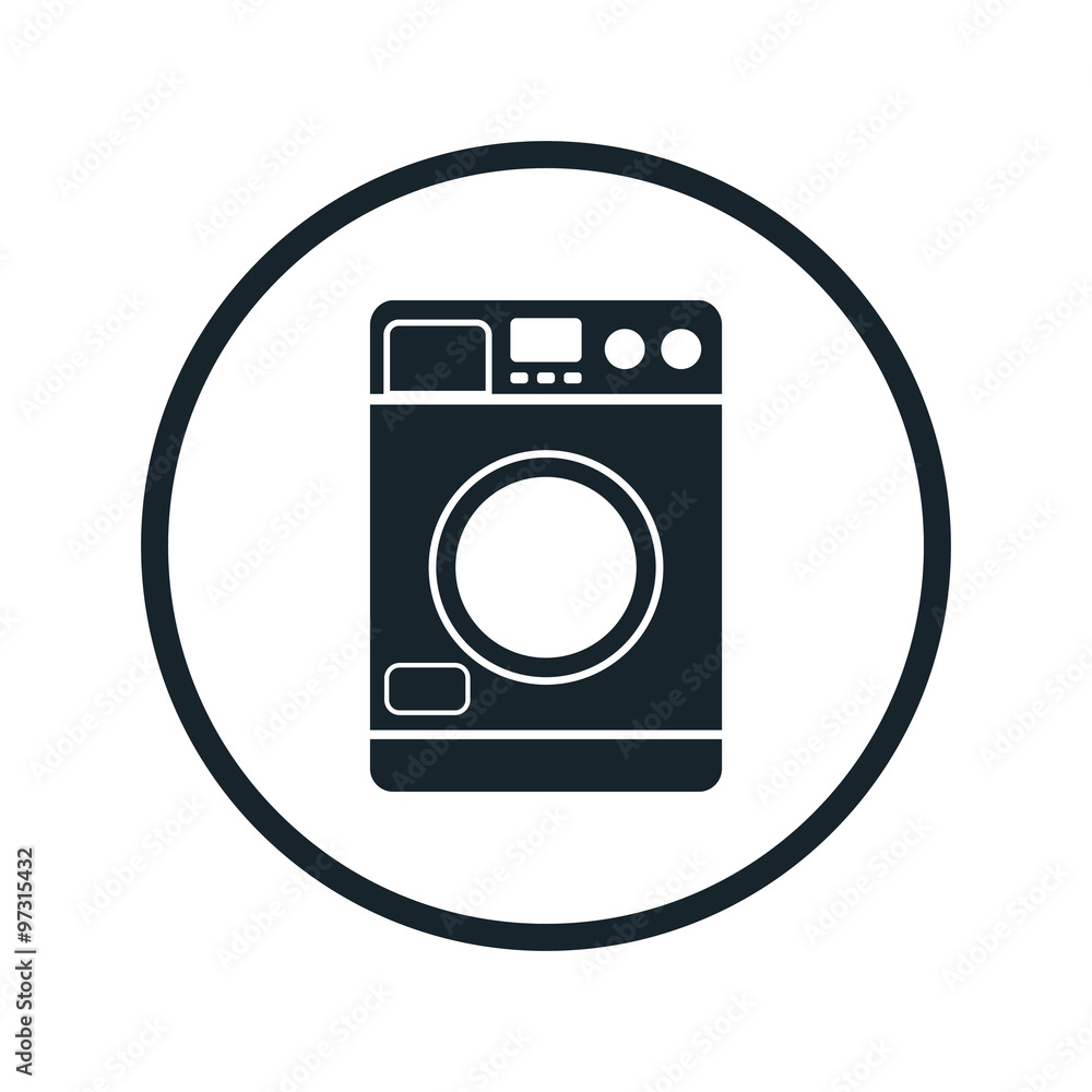 Washing machine icon Washing machine icon