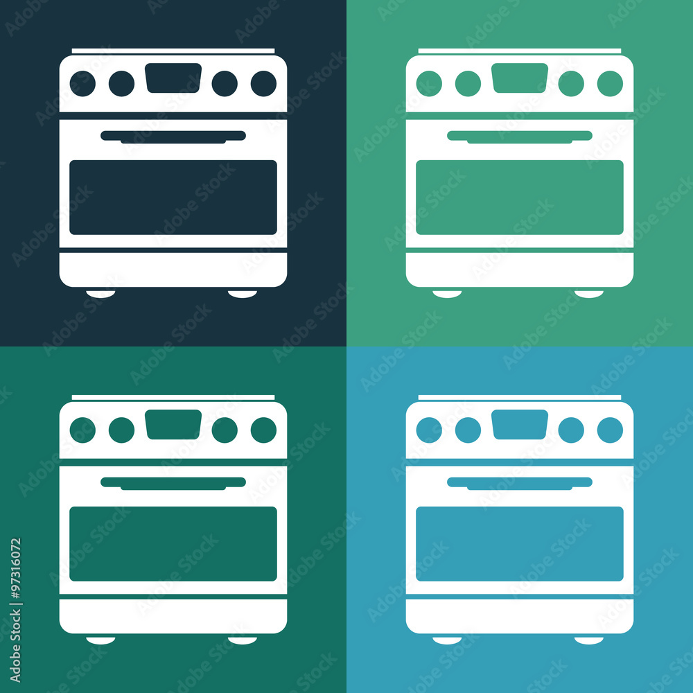 Gas stove icon Gas stove icon