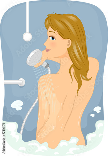 Girl Shower