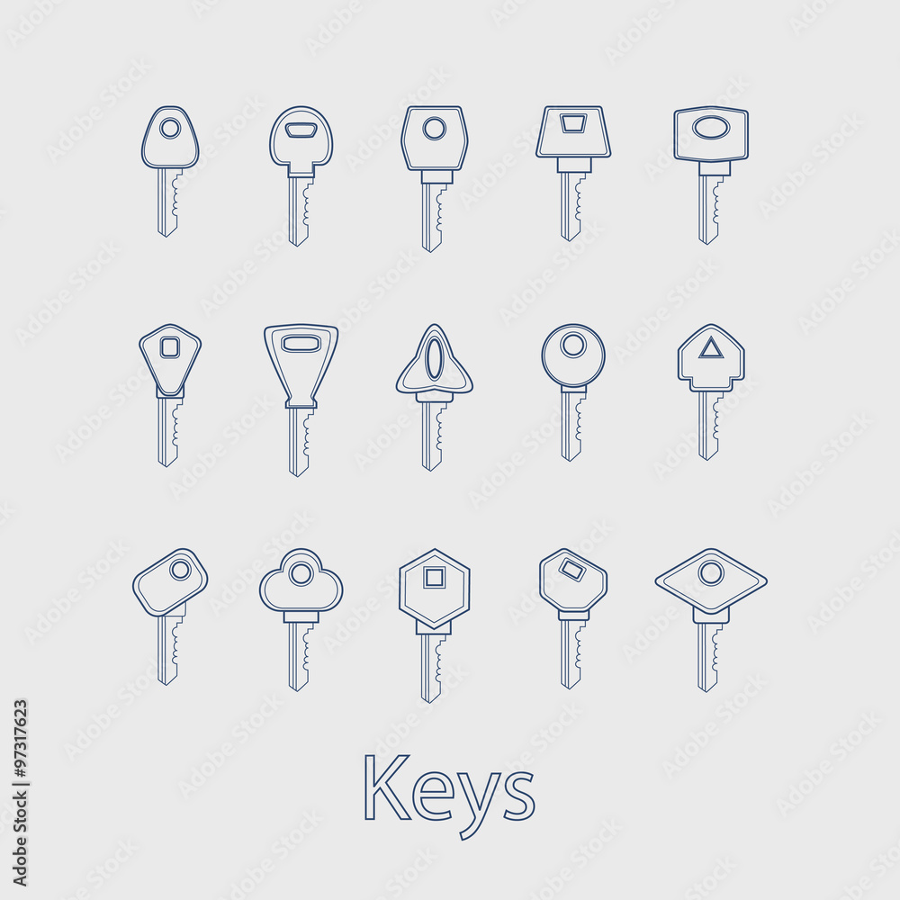 Keys from the house Keys from the house