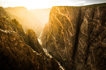 Fotobehang Canyon Black Canyon of the Gunnison  © Krzysztof Wiktor