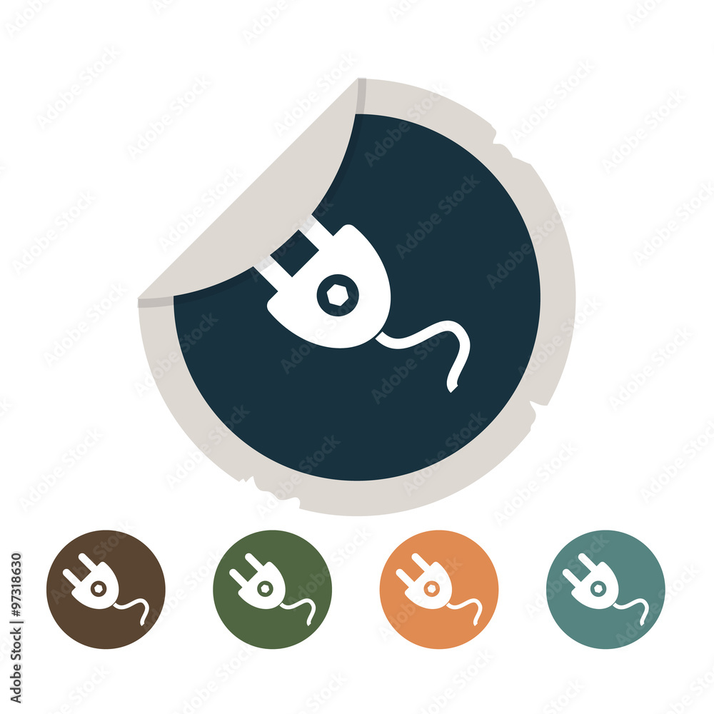 Power socket icon Power socket icon