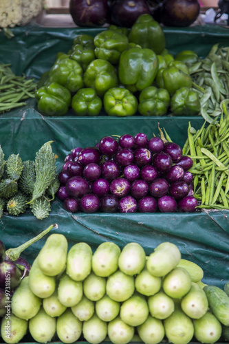 Fototapeta Naklejka Na Ścianę i Meble -  Vegetable on the market in Mumbai, India