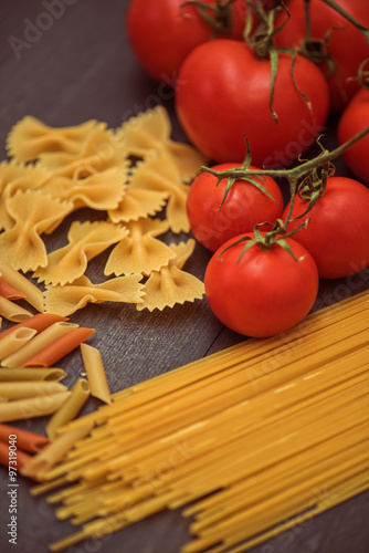 food pasta background 