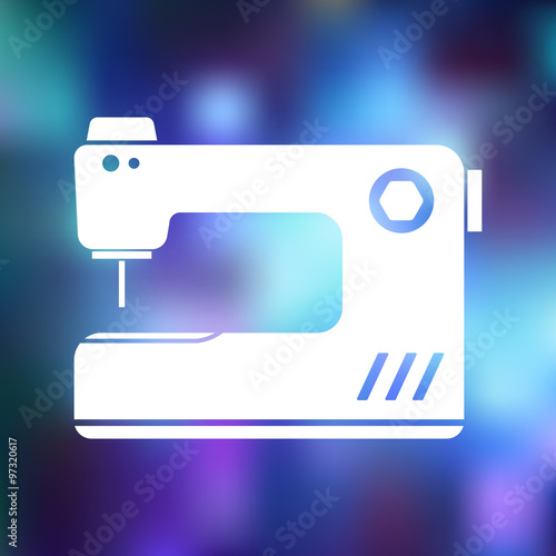 Sewing machine icon