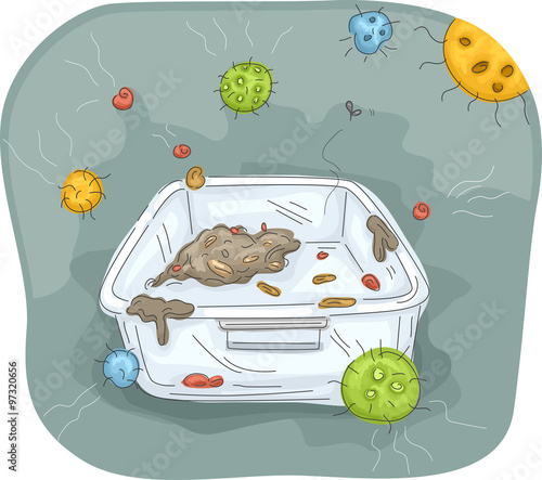 Bacteria Food Container