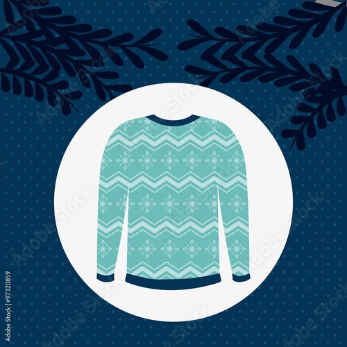 winter clothes design  photo