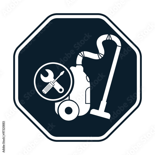 Repair of household appliances icon